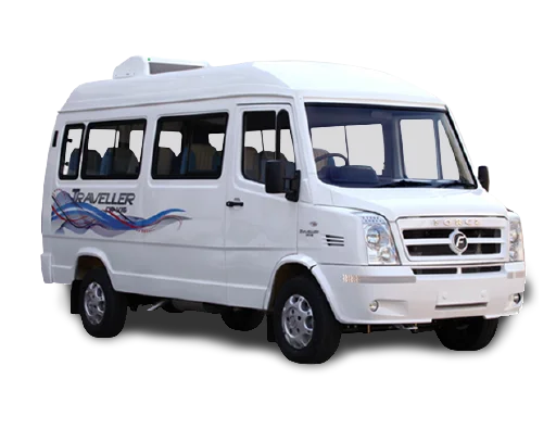 13 seater tempo traveller on rental in Bhopal